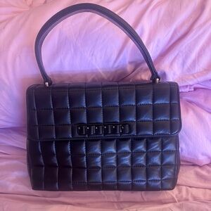 Elegant Black Fashion Quilted Handbag